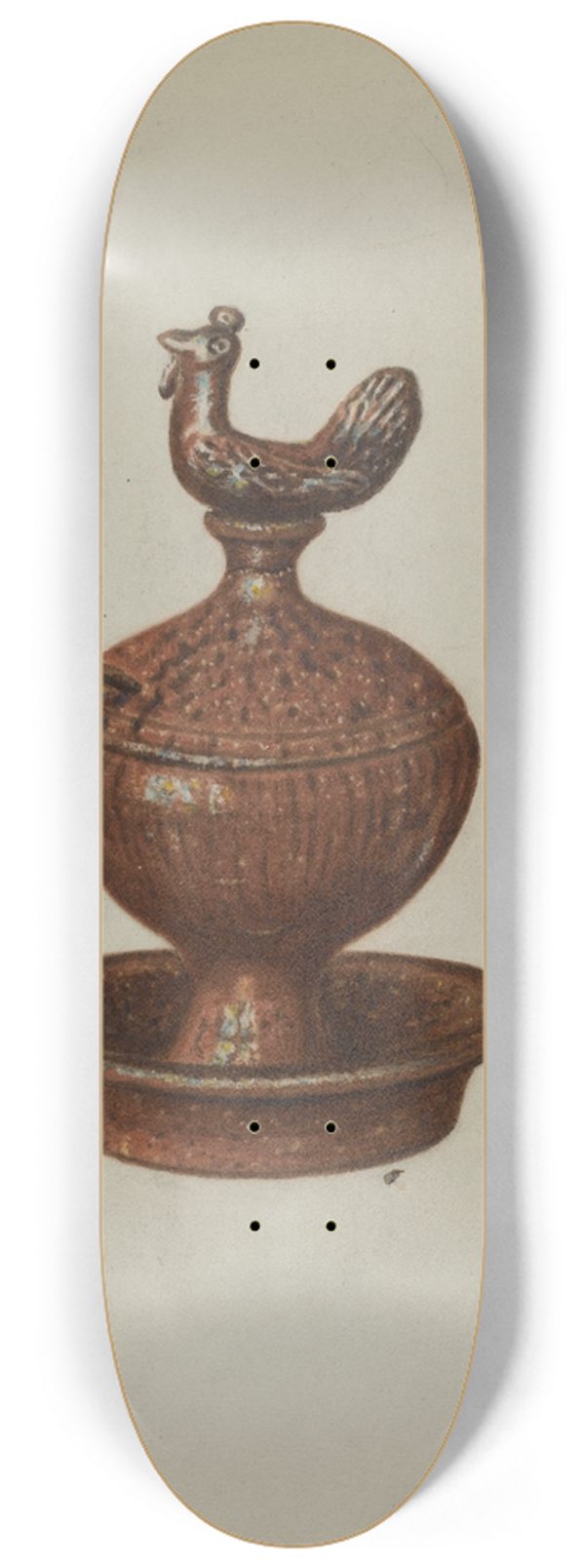 Luther D. Wenrich - Pa. German Childs Bank 8.25 inch art skate deck