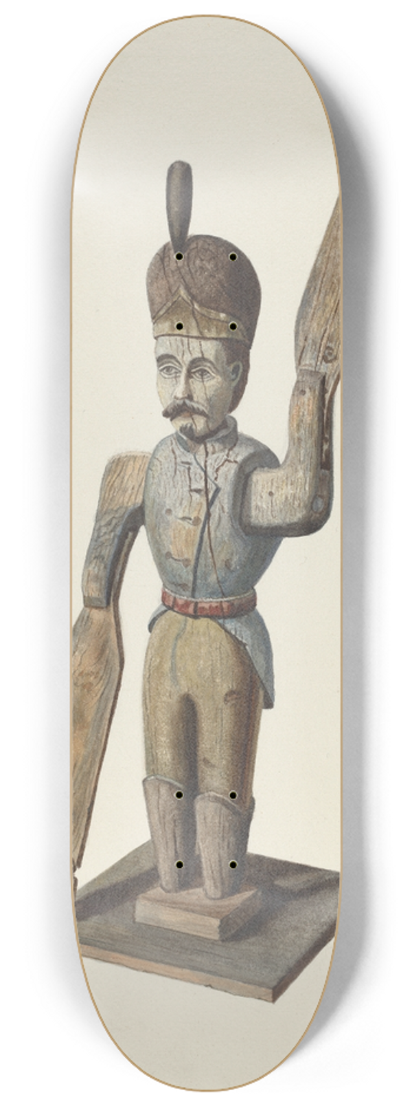 Luther D. Wenrich - Whirligig 8.25 inch art skate deck