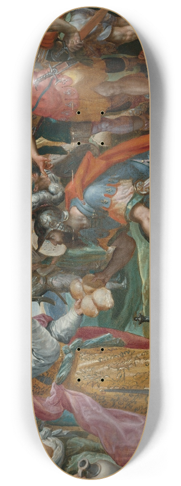 Maerten De Vos - Abraham And Melchizedek 8.25 inch art skate deck