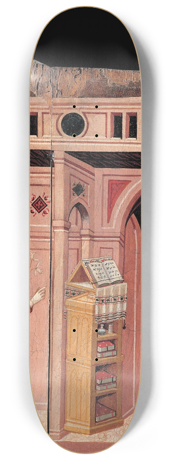 Maestro di Campli - Annunciation 8.25 inch art skate deck