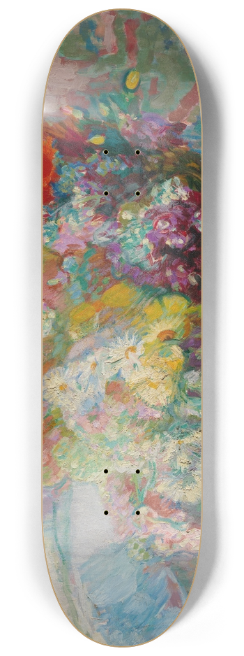 Magnus Enckell - Flowers 8.25 inch art skate deck