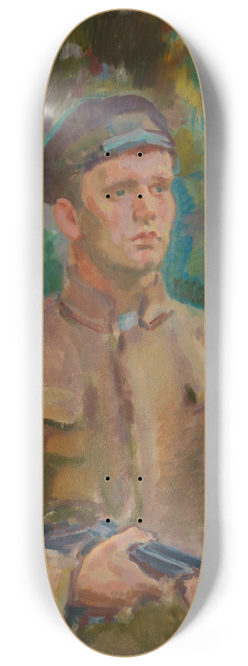 Magnus Enckell - Hunter (forester Gunnar Arnkil) 8.25 inch art skate deck