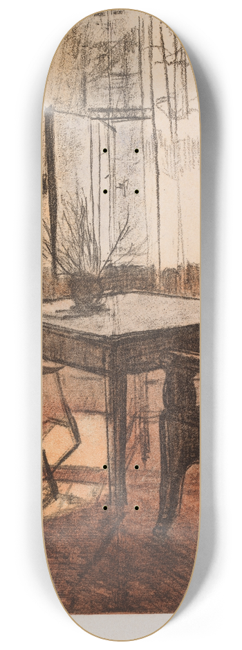 Magnus Enckell - Interior 8.25 inch art skate deck