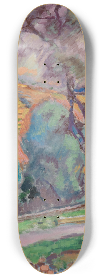 Magnus Enckell - Park View from San Remo 8.25 inch art skate deck