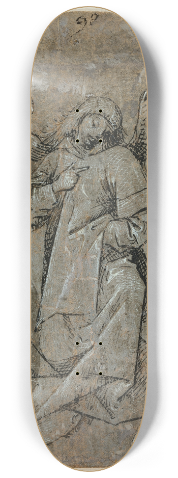 Mair von Landshut - Study of an Angel 8.25 inch art skate deck