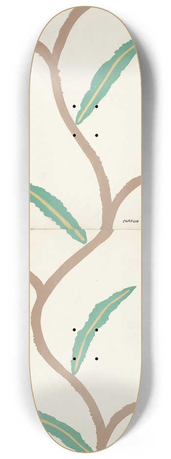 Majel G. Claflin - Colcha 8.25 inch art skate deck