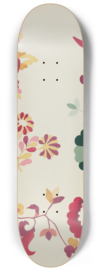 Majel G. Claflin - Detail of Bedspread Pattern 8.25 inch art skate deck