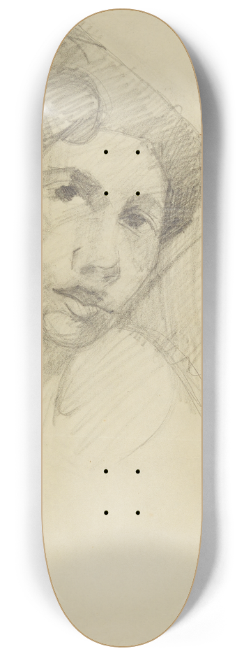 Anny Dollschein - Damenbildnis 8.25 inch art skate deck