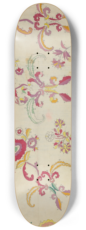 Majel G. Claflin - Spanish Colonial Bedspread 8.25 inch art skate deck