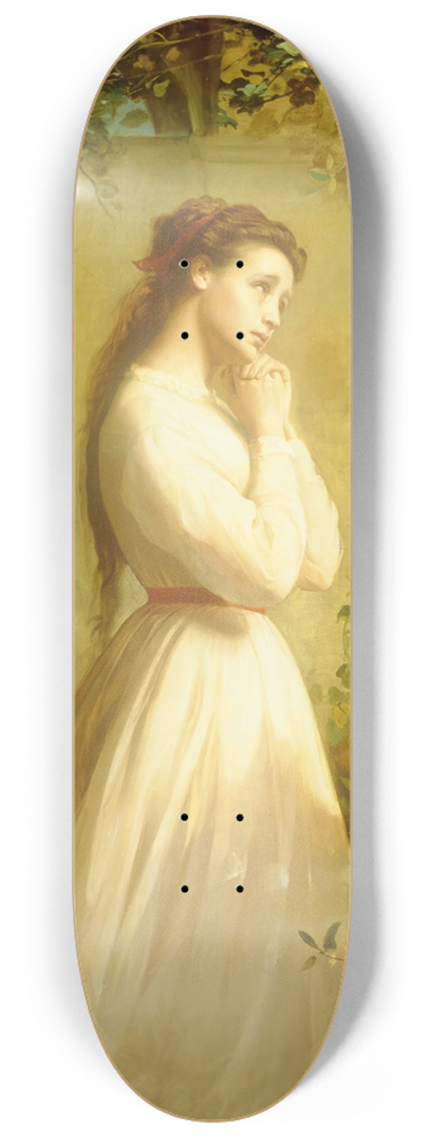 Manuel Ocaranza - The Dead Flower 8.25 inch art skate deck