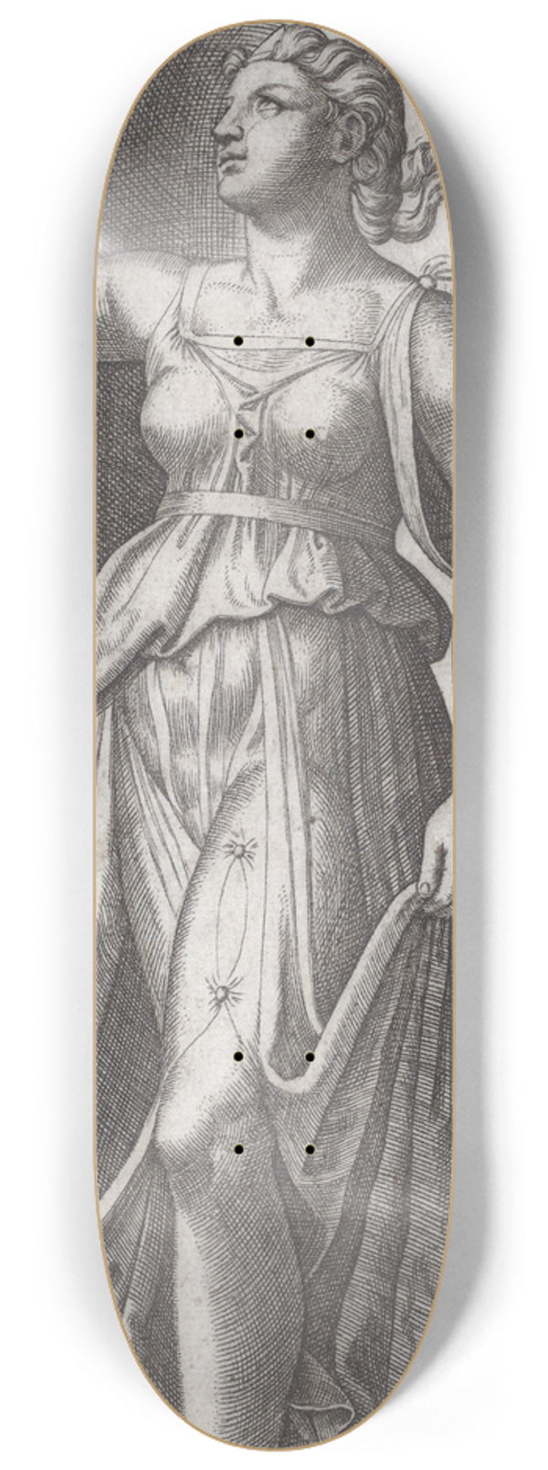 Marcantonio Raimondi - Faith 8.25 inch art skate deck