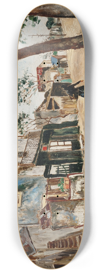 Marcel Leprin - Rue  Saint-Ouen 8.25 inch art skate deck