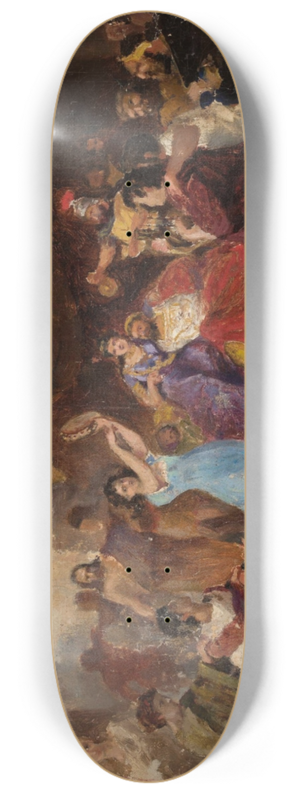 Marcin Gottlieb - Salomes dance before Herod, sketch 8.25 inch art skate deck