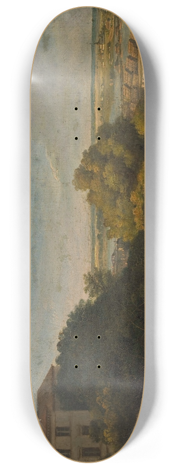 Marcin Zaleski - Obona Street in Warsaw 8.25 inch art skate deck