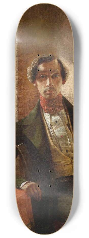 Marcin Zaleski - Self-portrait 8.25 inch art skate deck