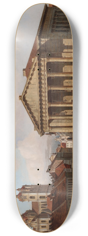 Marcin Zaleski - Town hall in Vilnius 8.25 inch art skate deck