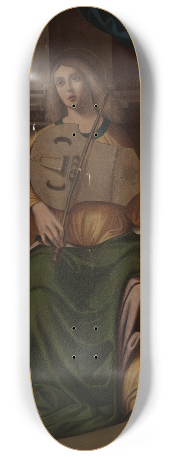 Marco Palmezzano - SaintCecilia 8.25 inch art skate deck