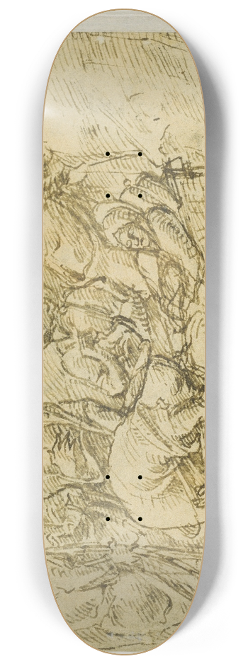 Marco Zoppo - The Death of the Virgin 8.25 inch art skate deck