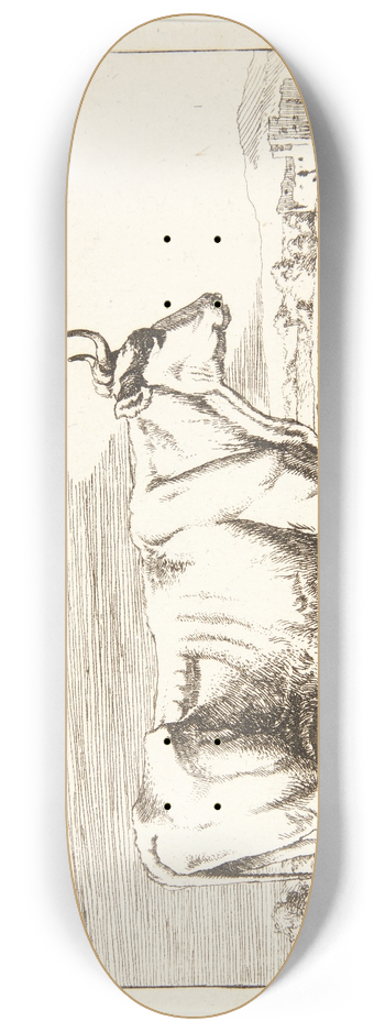 Marcus de Bye - Stende ko, vendt mod hjre 8.25 inch art skate deck