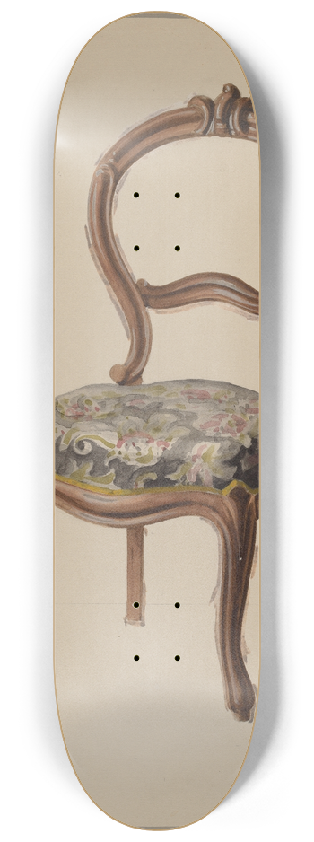 Marcus Moran - Chair 8.25 inch art skate deck