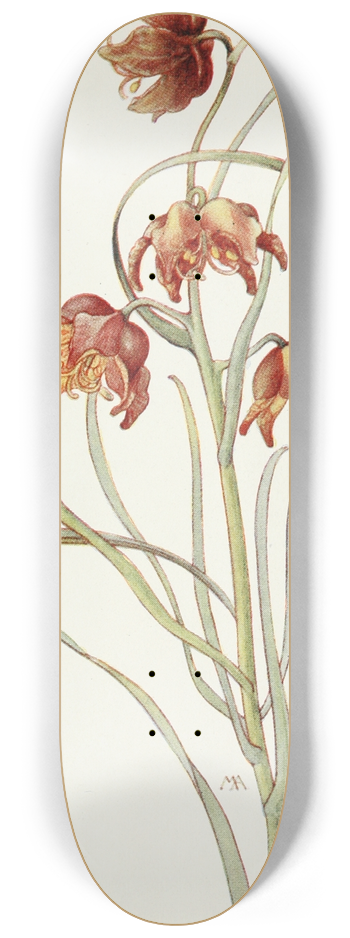 Margaret Armstrong - Bronze Bells 8.25 inch art skate deck