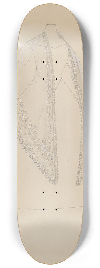 Margaret Concha - Shawl 8.25 inch art skate deck