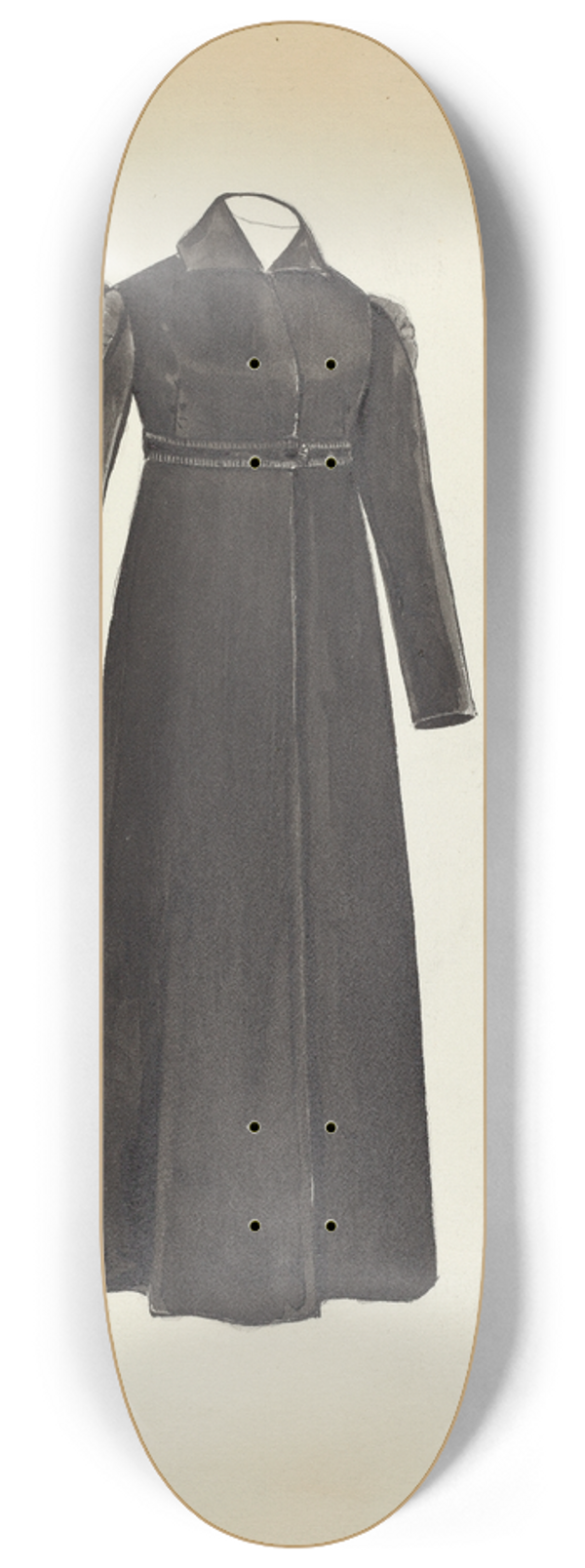 Margaret Concha - Womans Coat 8.25 inch art skate deck