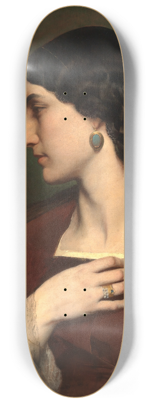 Anselm Feuerbach - Bildnis der Nanna Risi 8.25 inch art skate deck