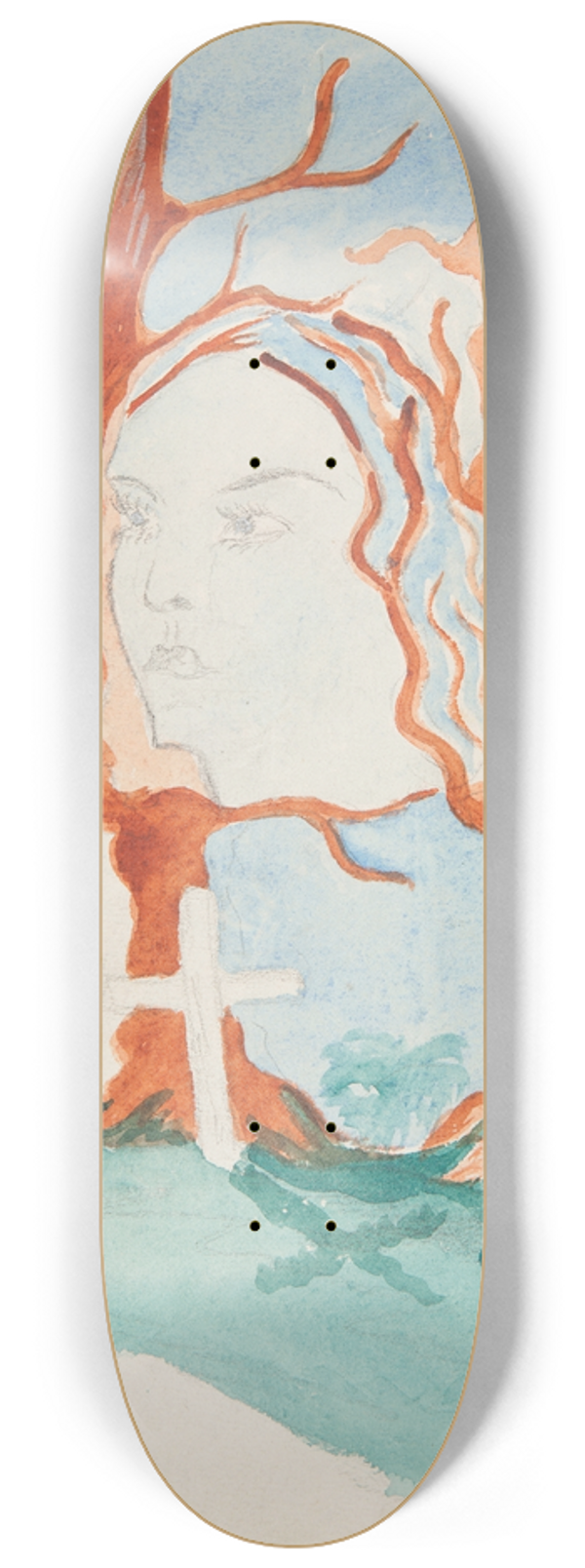 Marian Kopf - Zjawa 8.25 inch art skate deck