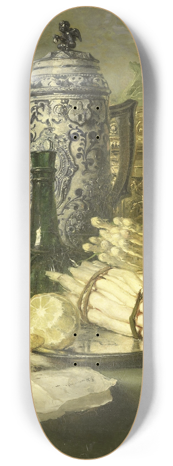 Maria Vos - Stilleven met kan van steengoed 8.25 inch art skate deck