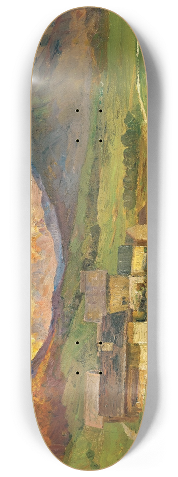 Marie Egner - Abend im Sextenthal (Kreuzbergsattl) 8.25 inch art skate deck