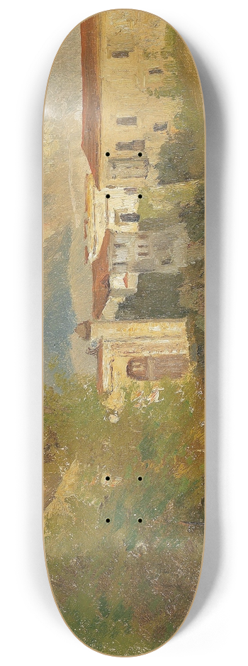 Marie Egner - Sdliche Landschaft 8.25 inch art skate deck