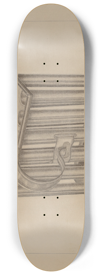 Marie Famularo - Candle Mold 8.25 inch art skate deck