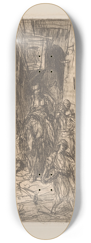 Marius Bauer - Straat in Caro 8.25 inch art skate deck