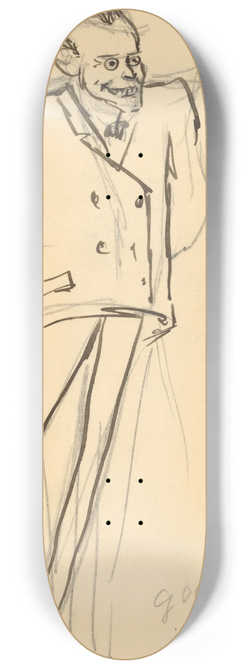 Marjorie Organ - Glenn O. Coleman 8.25 inch art skate deck