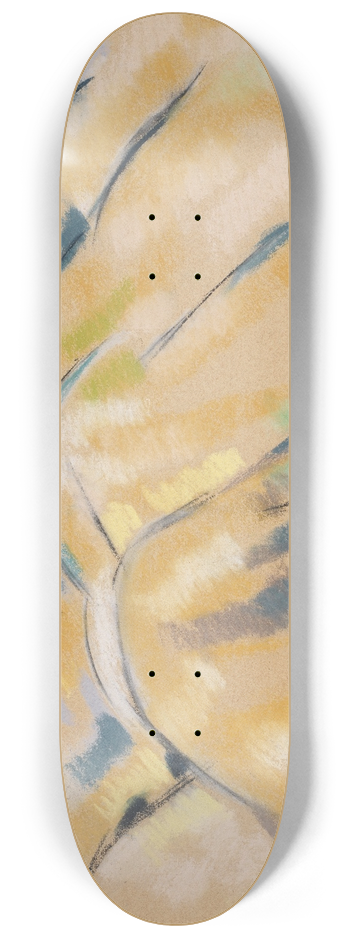 Marsden Hartley - New Mexico Hills 8.25 inch art skate deck