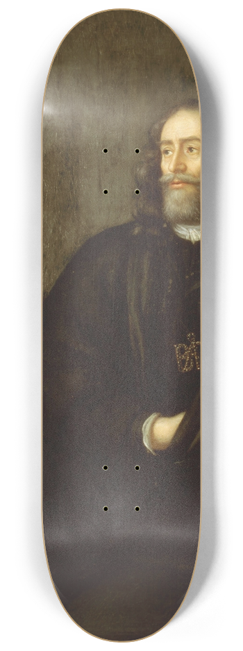 Martin Mytens - Portrait of baron Knut Jnsson Kurck 8.25 inch art skate deck