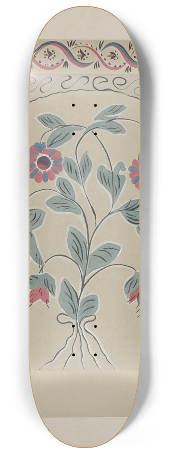 Martin Partyka - Hand Painted Wall 8.25 inch art skate deck