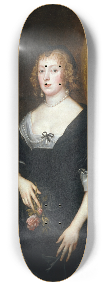 Anthony van Dyck - Lady Dacre 8.25 inch art skate deck