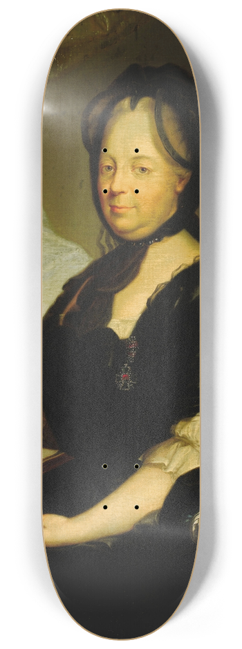 Martin van Meytens - Portrait of Catherine the Great 8.25 inch art skate deck