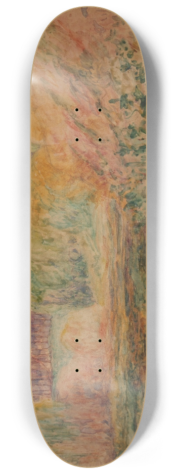 Martn Malharro - Paisaje 8.25 inch art skate deck