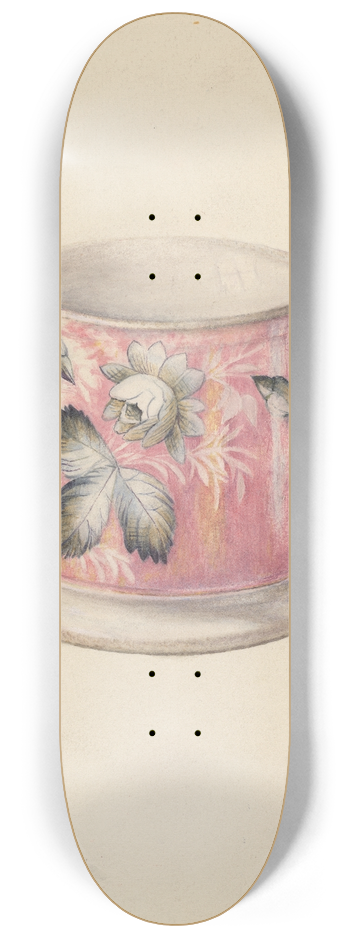 Mary Ann Burton - Shaving Mug 8.25 inch art skate deck