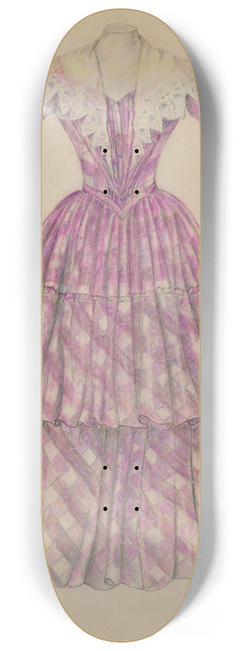 Mary Berner - Dress 8.25 inch art skate deck