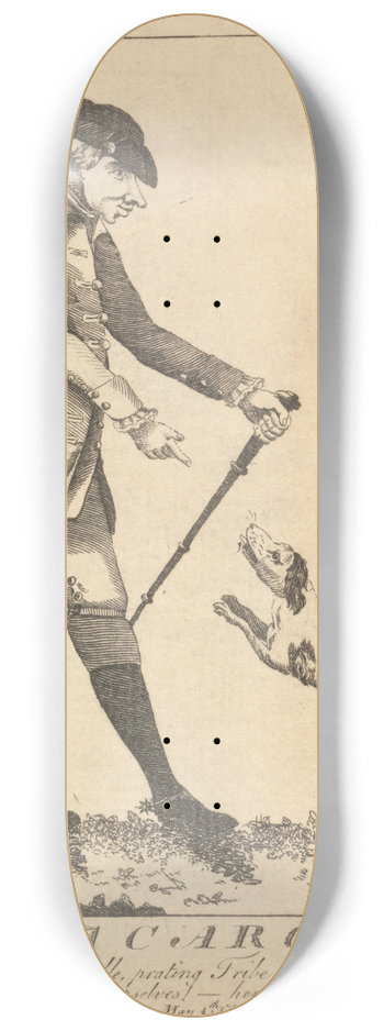 Mary Darly - A Macaroni 8.25 inch art skate deck