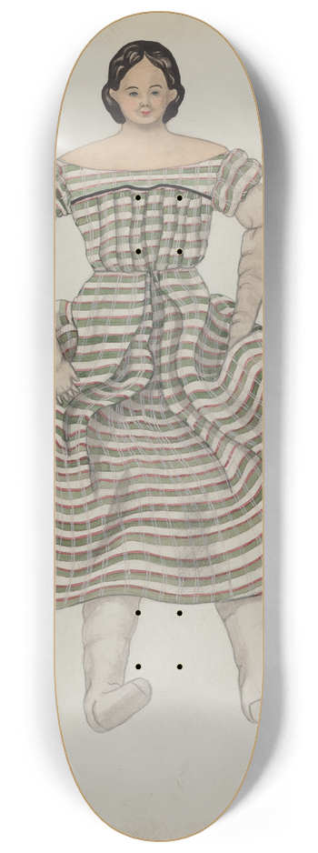 Mary E. Humes - Doll and Costume 8.25 inch art skate deck