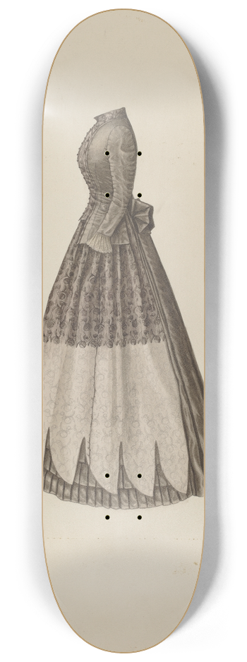 Mary E. Humes - Dress 8.25 inch art skate deck