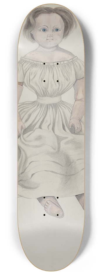Mary E. Humes - Wax Doll 8.25 inch art skate deck
