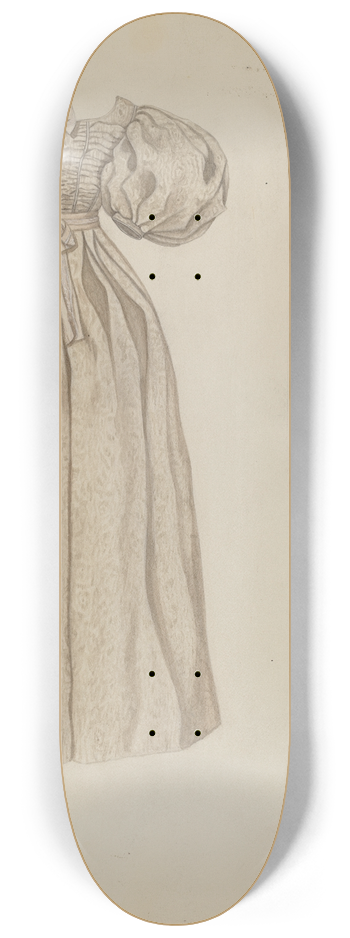 Mary E. Humes - Wedding Dress 8.25 inch art skate deck