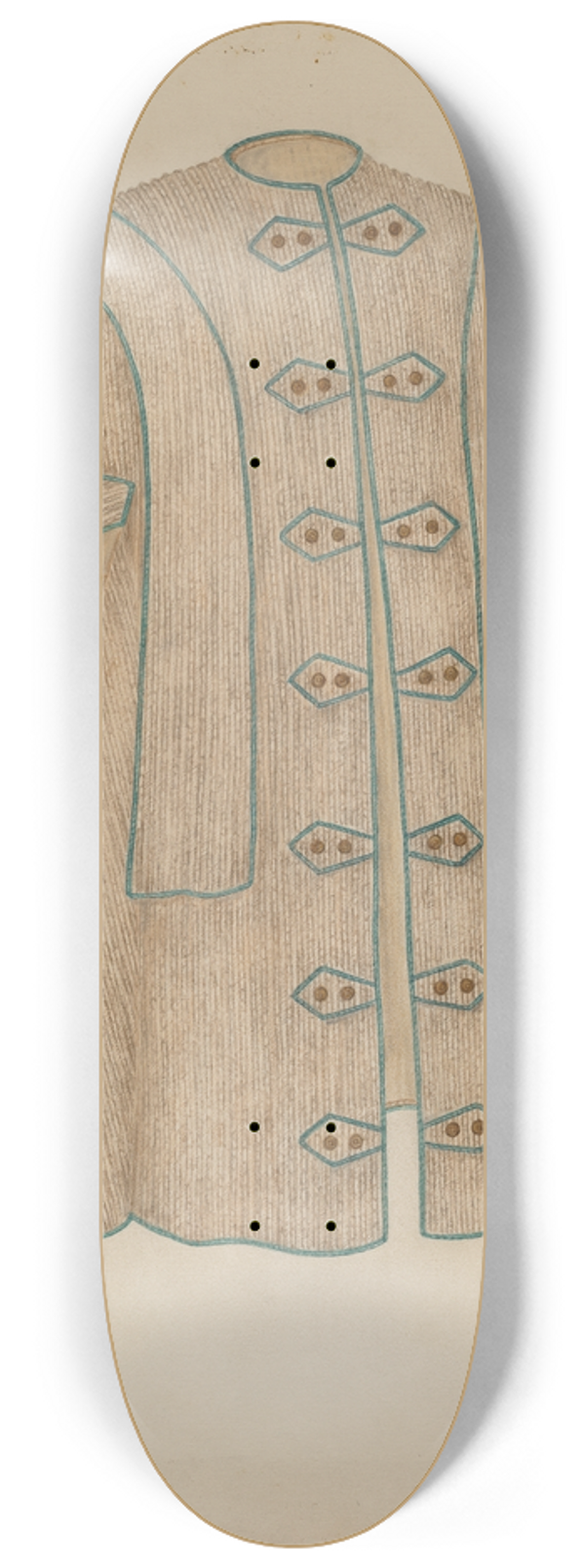 Mary Fitzgerald - Evening Cloak 8.25 inch art skate deck