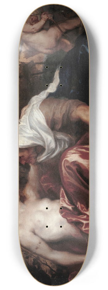 Anthony van Dyck - Vertumnus and Pomona 8.25 inch art skate deck
